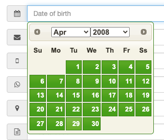 calendar for dog grooming salons