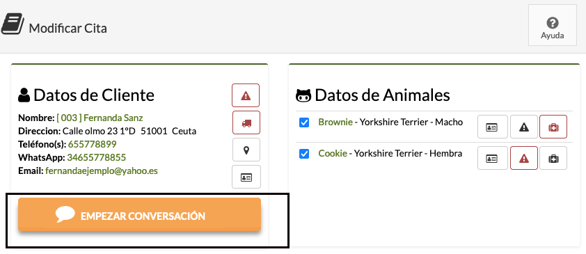 crm peluqueria cnaina