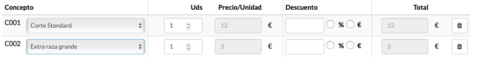 programa peluqueria de perros hacer facturas