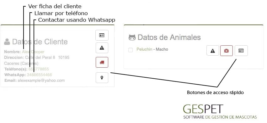 software tienda animales