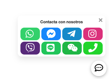 botón de contacto Gespet para marketing y comunicación en negocios de mascotas