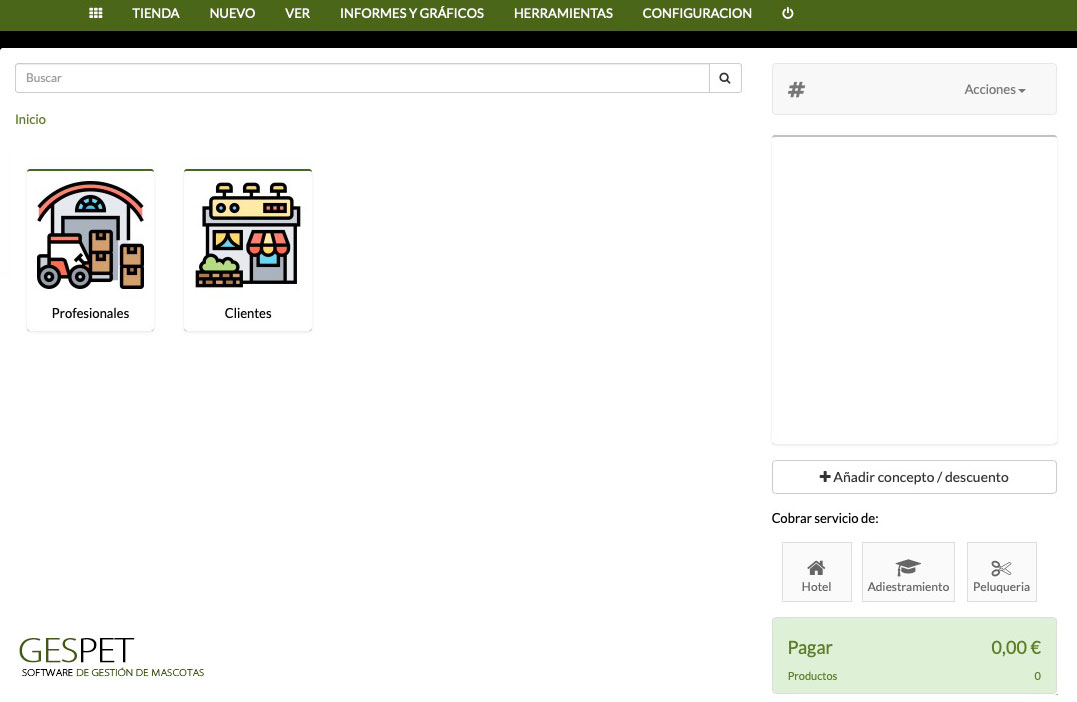 software para tienda de mascotas con precios minoristas y mayoristas para clientes y animales - programa venta productos mascotas mayoristas