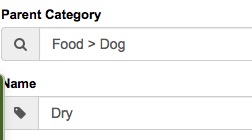 pet store categories