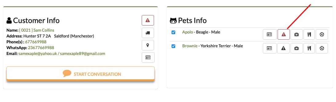 Pet nursery offers - How to configure offers using the pet software screenshot for dog daycare and pet daycare software