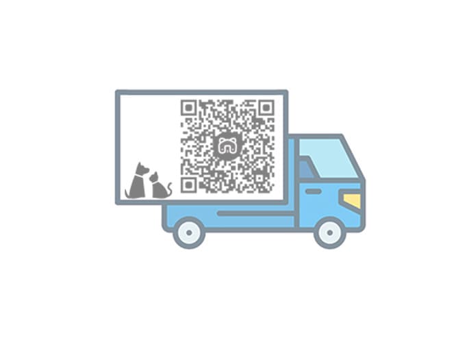 Fahrzeug-QR-Code für Online-Buchung