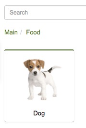 The best petshop software: How to order the products screenshot for pet shop POS and pet store management software