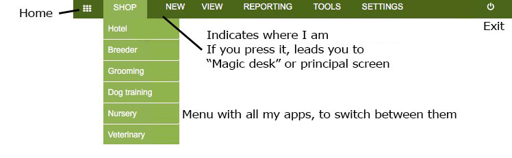The most complete petshop software screenshot for pet shop POS and pet store management software
