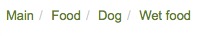petshop software navbar menu