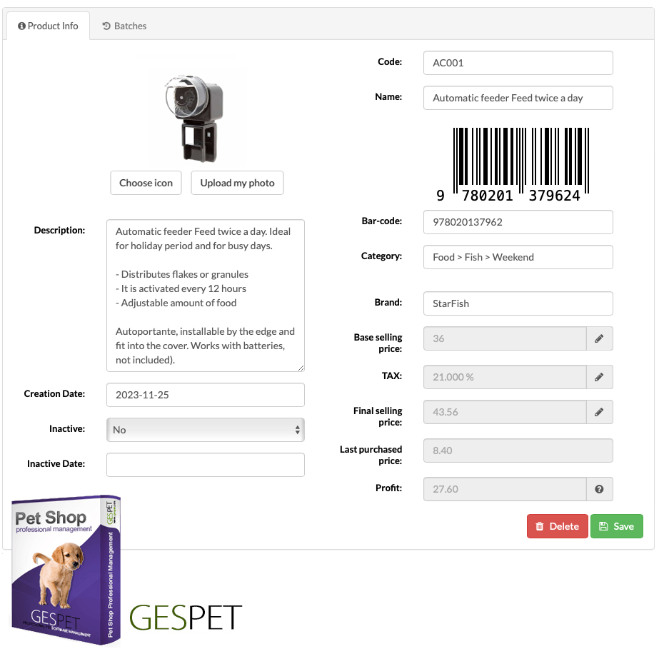 petshop barcode generator free