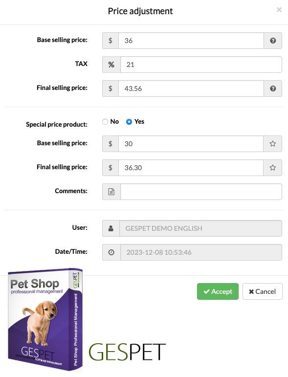 pet products expiration date notification