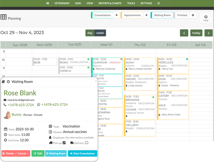  agenda hotel perros