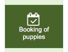 software booking puppies