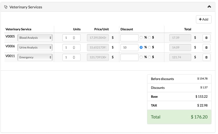 software for veterinary services