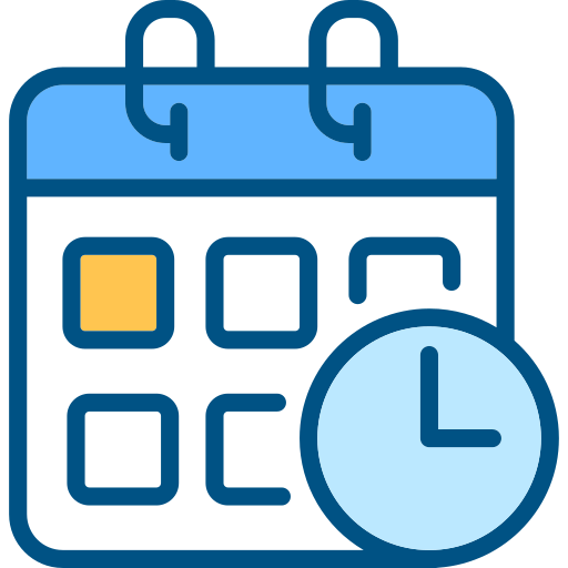 visual planning calendar for pet businesses with opening hours and non-working days