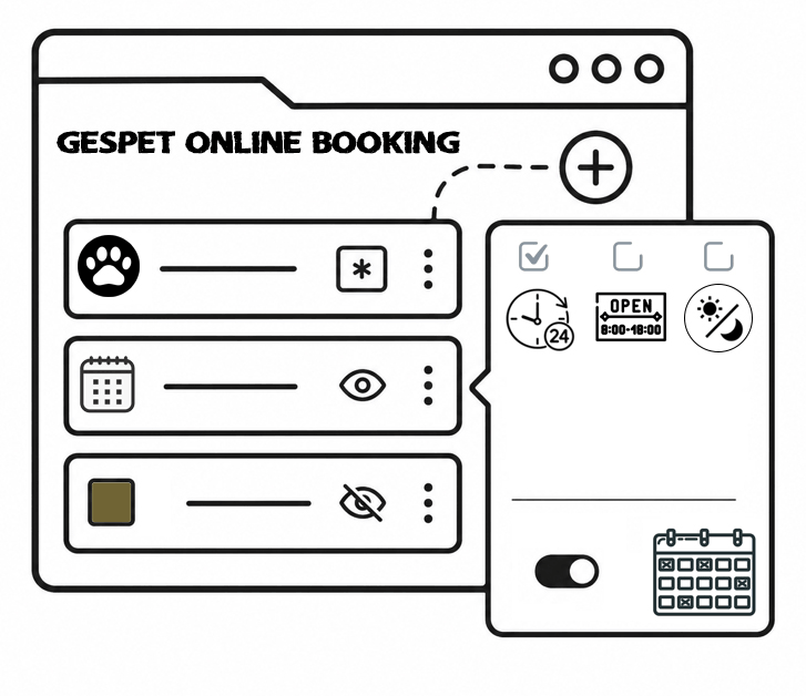 professional online booking page for pet businesses