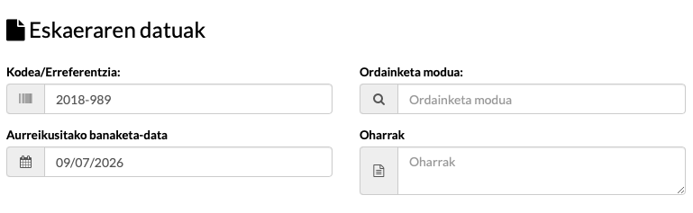 maskota-dendako softwarea hornitzaileei online eskaerak egiteko