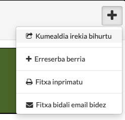 txakur-haztegiko softwarean kumaldi planifikatua jaiotako kumaldi bihurtzea