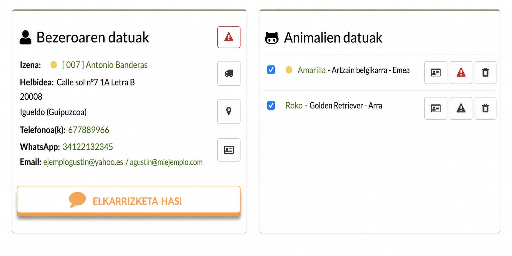 hitzordu berrian pack-aren informazio garrantzitsua ikustea