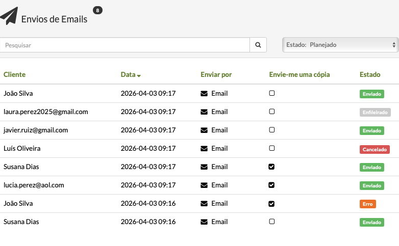 software pet para ordenar clientes