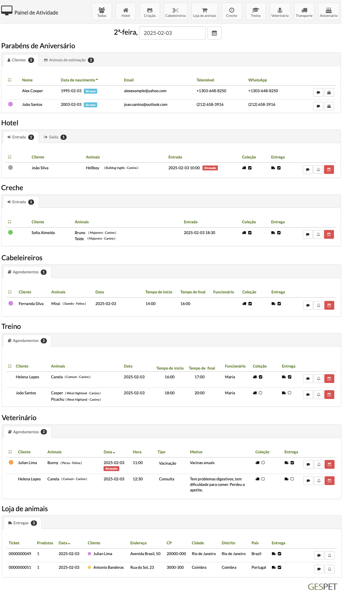 programa para gestão de vendas de produtos animais