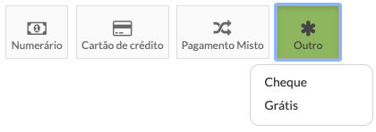 método de pagamento do aplicativo pet-shop