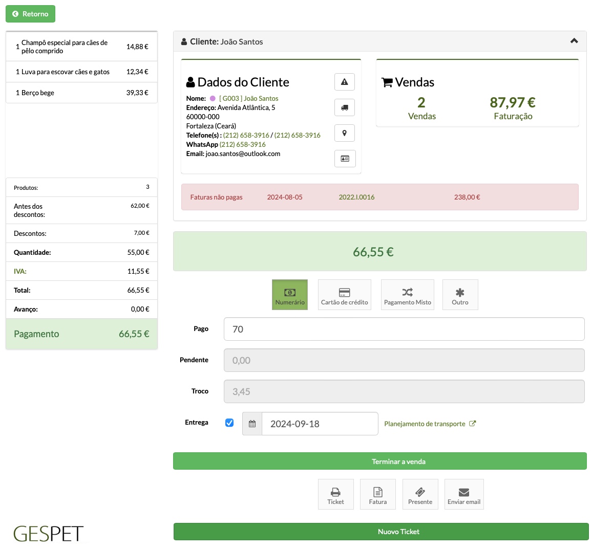 aplicativo petshop para ios e android