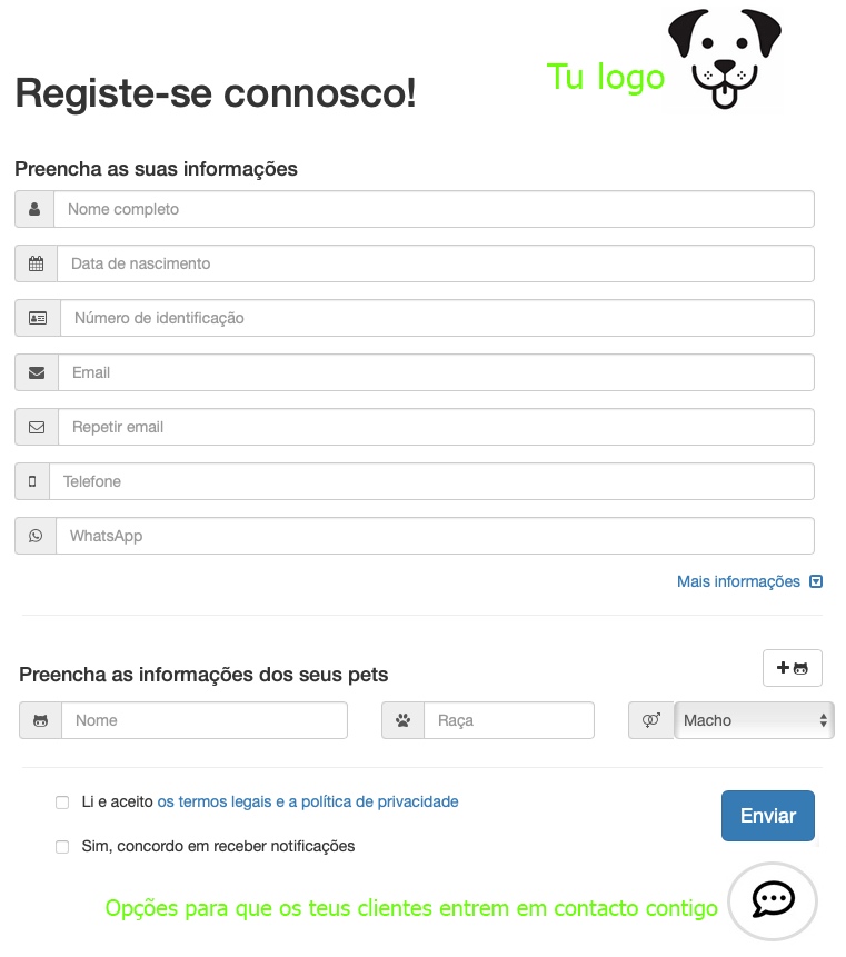 software para peluqueria de animais de estimação